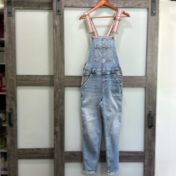 Sneak Peek Girlfriend Jean Slim Fit Overalls - Picture 1 of 10